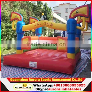 Customized Size Air Bouncer Inflatable Trampoline With Factory Lower Price thumbnail-1