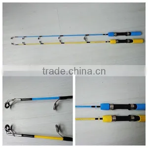 EVA Handle Fiberglass Ice Fishing Rod thumbnail-1