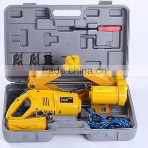 4x4/4wd/offroad Universal 12v 2T Electric Scissor Jack With Wrench/automatic Car Jack With Wrench thumbnail-1
