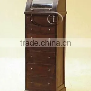 IBERIA ROLL TOP FILING CABINET thumbnail-1