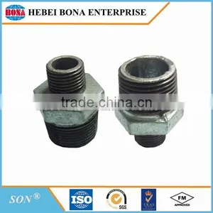 Good Quality Malleable Iron Galvanized Reducing Nipple thumbnail-1