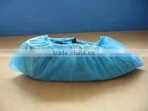 Disposable Plastic Nonwoven Safety Overshoes , Antislip Protective Shoe Cove thumbnail-6