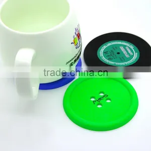 2017 Hot Selling Silicone Table Mat,silicone Cup Coasters Baking Kitchen Tableware thumbnail-4