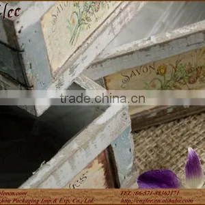 Antique Hot Sale Wooden Crate Postale Wooden Planters thumbnail-3