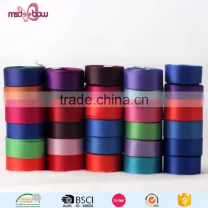 Custom Printed 16mm Double Faced Thermal Transfer Satin Polyester Ribbon thumbnail-1