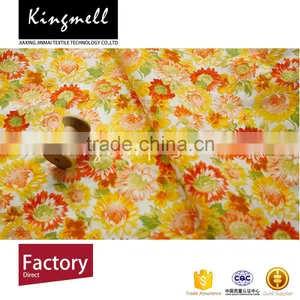 Factory Direct Sales Garment Customized Printed Floral Cotton Fabric thumbnail-1