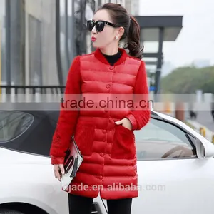 Top Quality 2016 Ultralight Casual Long Duck Down Winter Jacket Women thumbnail-2