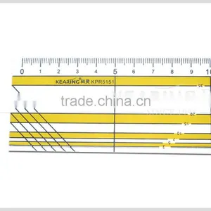 Kearing 30cm Rigid Plastic Patchwork Quilting Rulers 2 MM Thickness for Sewn Area #kpr5151 thumbnail-2