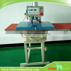 High Quality Dye Sublimation Pneumatic Heat Press Machine for Sportswear T-shirt thumbnail-1