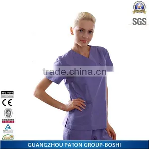 Bulk Fashionable Nurse Uniform Designs ,Hospital Staff Medical Uniform Design NU-08 thumbnail-2
