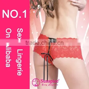 Sunspice Hot Sale Sexy Lace Transparent Panty thumbnail-3