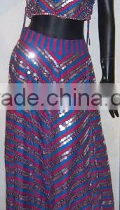 BLUE CHANIA Lehenga Choli BLOUSE DUPATTA thumbnail-1