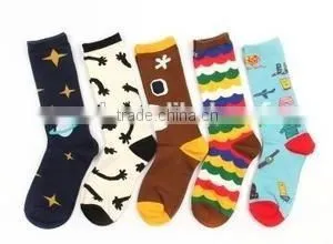 Cotton Retro Tide Harajuku in Tube Illustration Cute Heap Skateboard Street Lovers Lady Socks EML-9-1811 thumbnail-1