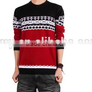 Latest Design Men Sweater ,fashion Men Knitted Pullover Sweater thumbnail-1