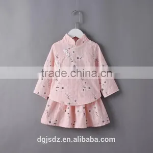 2017 Children Clothes Clothing Sets Baby Girl Boutique Clothing Sets thumbnail-2