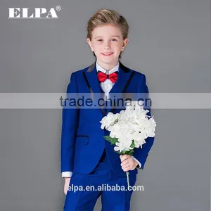 ELPA NXB0100 RED Designer Fancy Wholesale Black 3 Piece Kids Boys Suits thumbnail-3