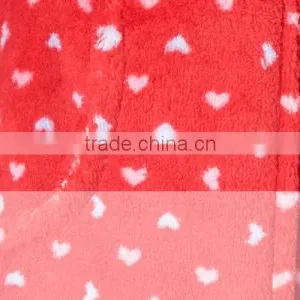 Heart Printing Hooded Zipper Unlined Upper Garment thumbnail-6