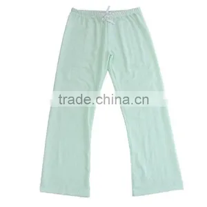Adjustable Satin Drawstring Monogrammed Seersucker Pants thumbnail-4