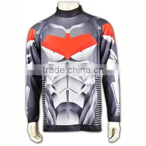 Custom Brand Long Sleeve Cycling Team Jersey thumbnail-3