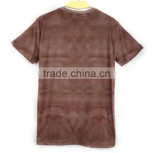 Custom 100% Cottom Your Design Men's Tshirt Printing Cotton Custom Tshirt thumbnail-2