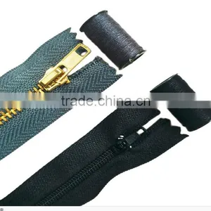 D&D 2Pcs/Pack Metal Zippers for Sewing 20cm Zippers Black Grey for Jackets With 2pcs Polyster Threads Garment Accessories thumbnail-4