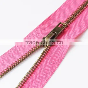 #5 O/E Brass Metal Zippers or Zips thumbnail-2
