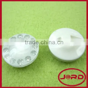 Round Crystal Buttons for Wedding Dress thumbnail-1