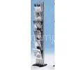 Portable Acrylic Double Side Floor Literature Magazine Display Stand Rack 12 Compartments thumbnail-1