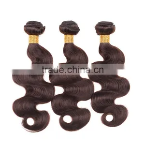 Malaysian Hair Weave 2# Color Hair Weave Wholesale, Top Virgin Human Hair Weave Any Color Weft thumbnail-1
