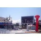 Dust-Proof Commercial Stage P10 LED Screen Display For Railway Station , 1R 1G 1B thumbnail-1