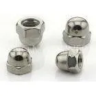 Go Kart DIN Stainless Steel Acorn Nuts High Tensile With Zinced Surface Treatment thumbnail-1