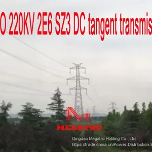 MEGATRO 220KV 2E6 SZ3 DC Tangent Transmission Tower thumbnail-1