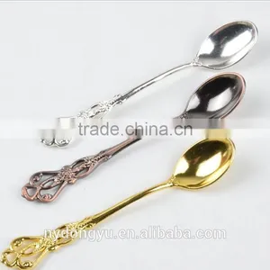 High Quality Stainless Steel Coffee Spoon /gy Plum Stainless Steel Flower Spoon /fancy Dinnerware Tableware thumbnail-1