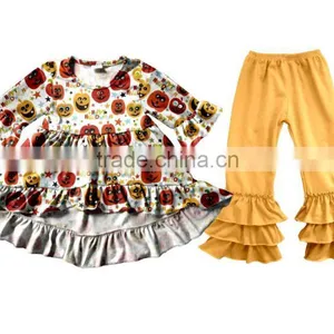 Baby Girl Clothes Outfits Aztec Halloween Toddler Girl Outfit Boutique Clothing Child Girl Fancy Clothes thumbnail-5