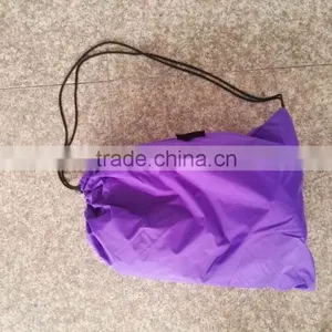 2016 New Inflatable Air Sleep Camping Three Season 210D Polyester Banana Sleeping Bag for Outdoor Lazy Bag Sofa for Bench Garden thumbnail-2
