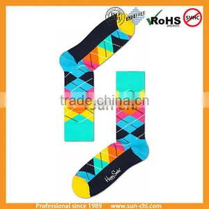 Hot Socks ! Customized Special Argyle Socks thumbnail-3