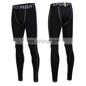 Wholesale Custom Printed Mens Fitness Compression Tights thumbnail-1