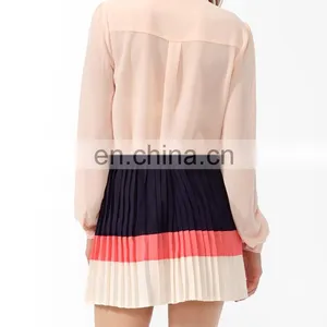CHEFON Long Sleeve Rhinestoned Collar Models Ladies Suit Sets Skirt and Blouse for Lady thumbnail-3