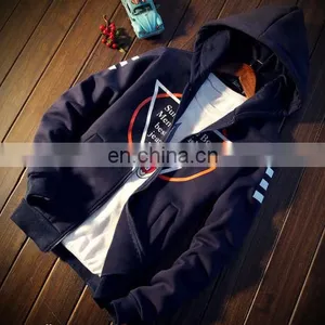 Hip-hop Men's Sports Baseball Shirt Casual Clothing Hoodie Sweatshirt Coat Jacket thumbnail-1