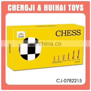 International Chess Toy Wooden Chessboard Chess thumbnail-1