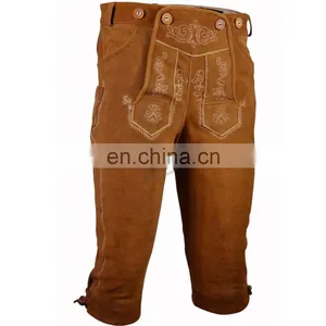 Authentic German Lederhosen Oktoberfest Lederhosen Costumes All Sizes (Munich Clothing) thumbnail-1