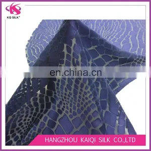 Wholesale China Suppliers Silk Burnout Fabric Solid Color Silk Opal for Dress Fashion Fabric thumbnail-4
