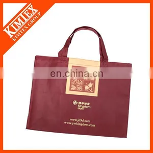 Bulk Striped Logo Reusable Shopping Tute Bag thumbnail-1