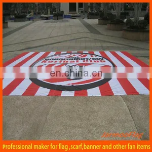 Large Football Flag With Custom Logo thumbnail-1