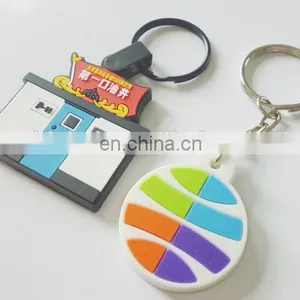 Custom 2D Soft PVC Soccer Team Keychain thumbnail-2