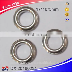 White Enamel Brass Eyelets and Grommets thumbnail-2