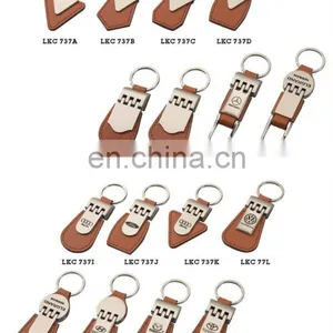 Promotional Souvenirs Custom Leather Keychain Keyring thumbnail-5