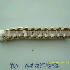 Custom Metal Chain With Double Hook Link Togeter and Little Chains Link Closely thumbnail-1