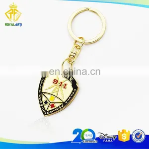 High Quality Custom Metal Keychain With Hard Enamel Color thumbnail-6