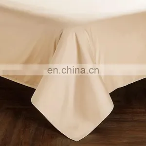 Five Star Hotel Cotton Sateen Flat Sheet Bed Sheet thumbnail-3